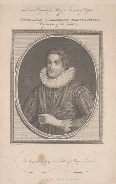 James I by Paul van Somer